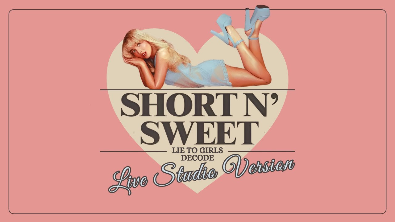 Sabrina Carpenter - Lie To Girls / Decode (Live Studio Version) | Short n' Sweet Tour