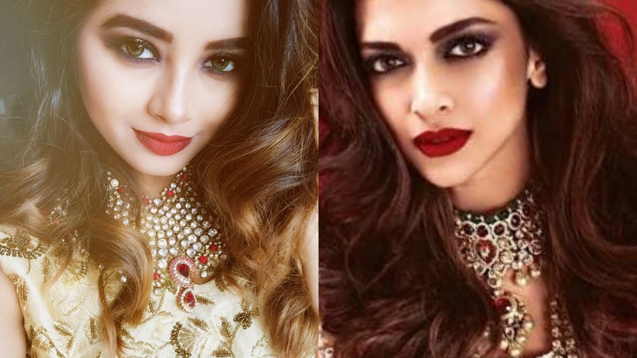 Deepika Padukone Inspired Party Makeup|Indian Wedding Guest