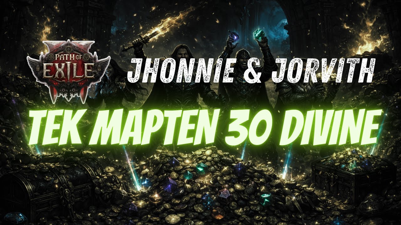 [Farm/Highlight] Path of Exile 2 - Tek Map 30 Divine, Yine Rekor Kırdık ? 🔥 | 0.4 Party Play 🎬