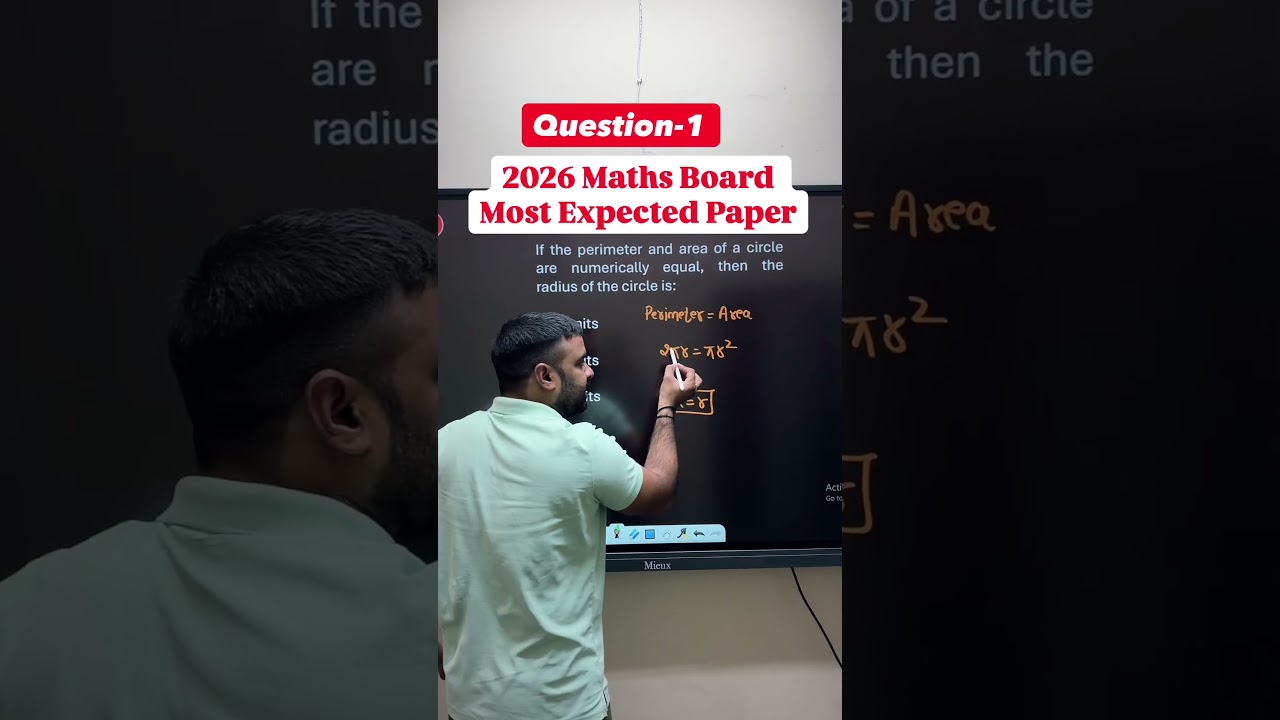 Q1: Most Expected Question Paper 🔥 Class 10 Maths 2026