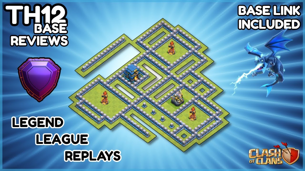 *7000* BEST TH12 War Base (With Link) - Anti 2 Star War Base - Clash of Clans - #51