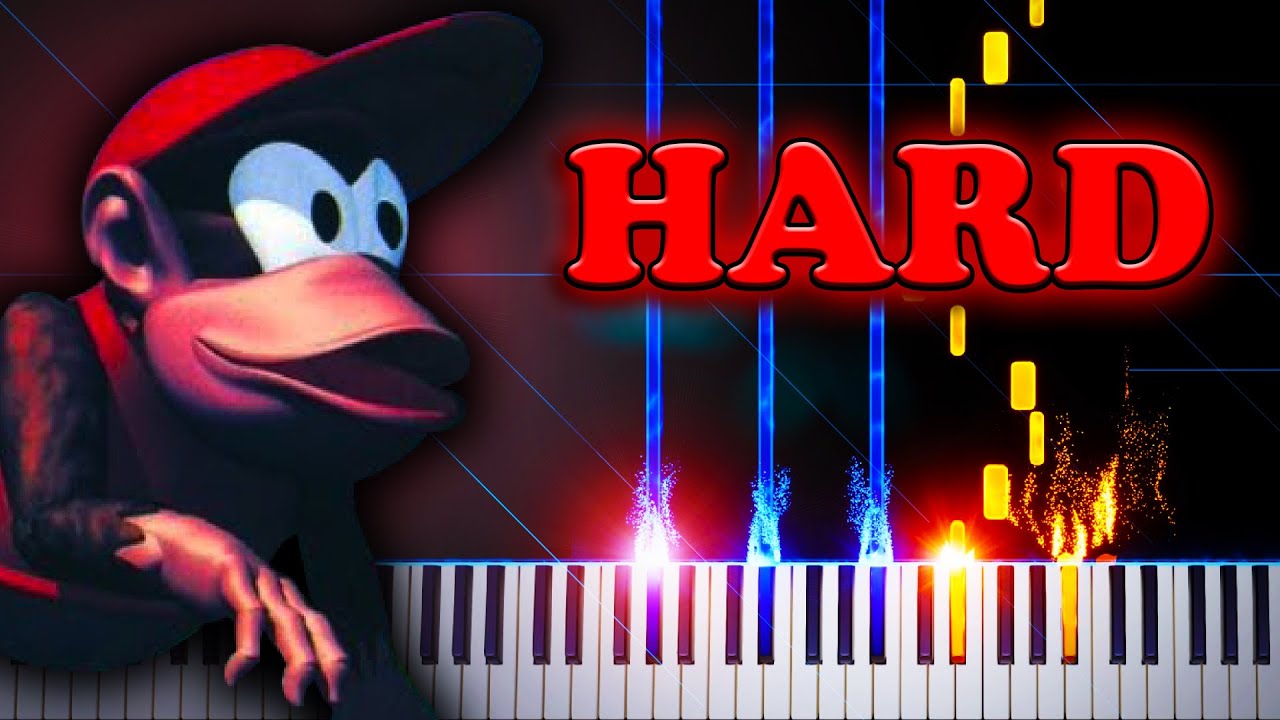 Aquatic Ambience (from Donkey Kong Country) - Piano Tutorial