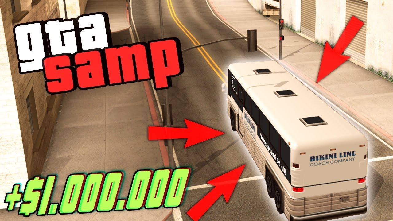 Как Заработать 1.000.000$ Новичку на Автобуснике на Evolve RP в GTA SAMP