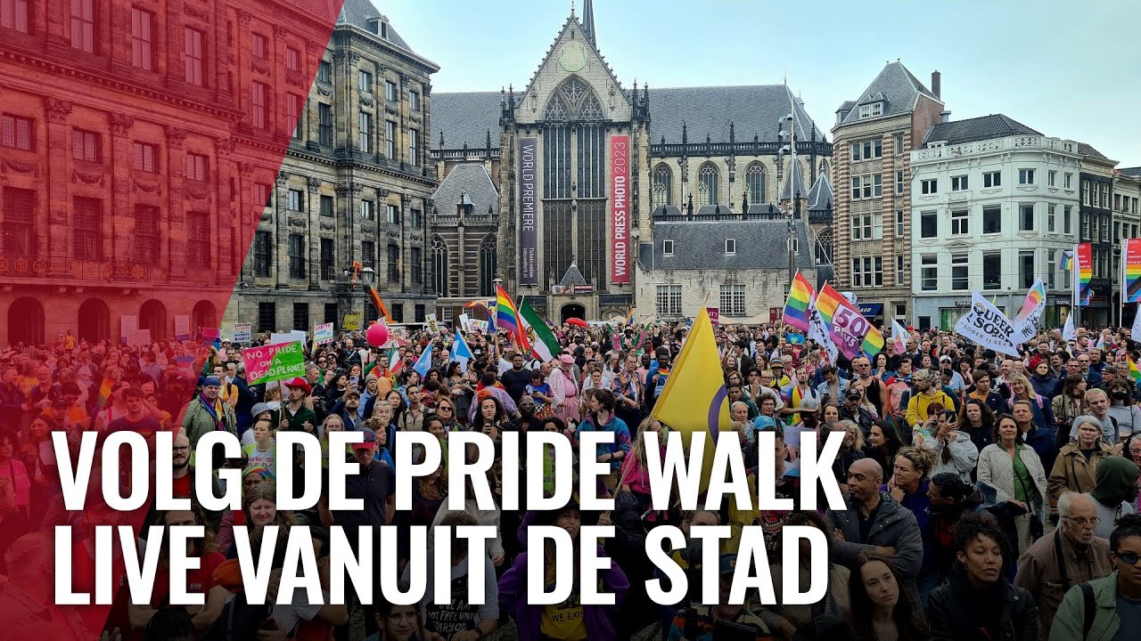 Live: Pride Walk in Amsterdam
