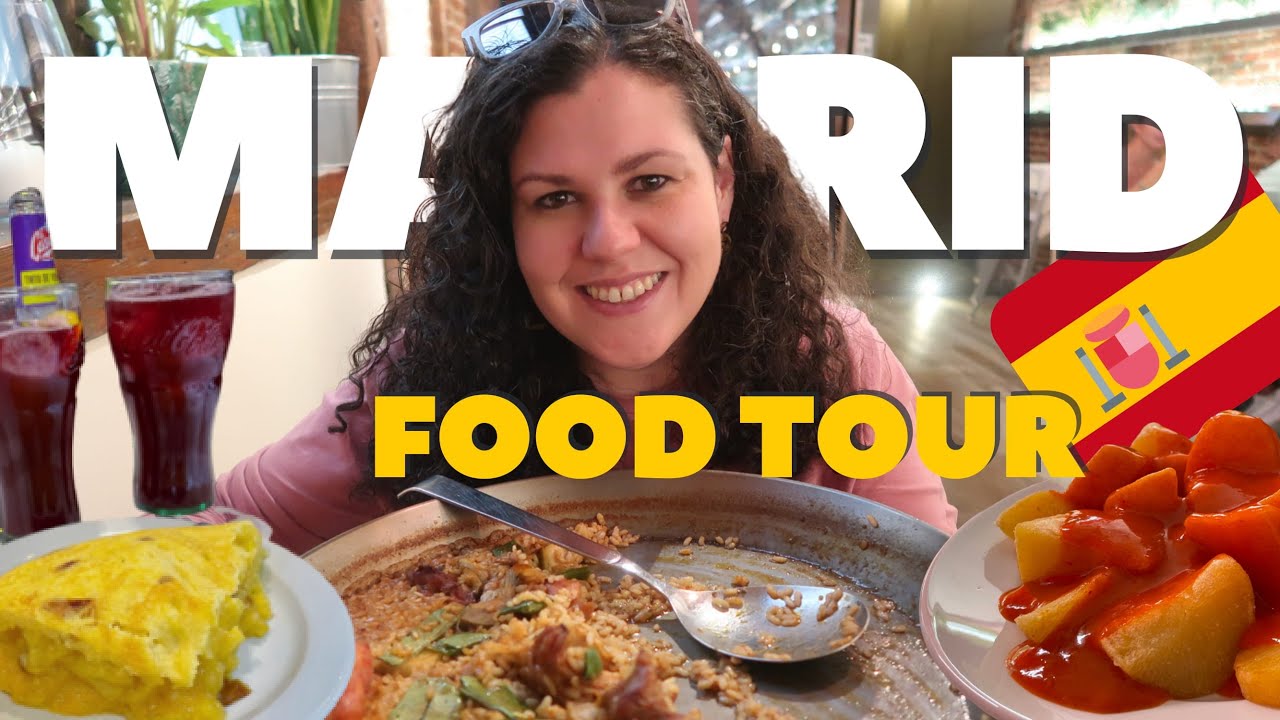🇪🇸 Best Food in Madrid - What to eat and where PART 1 - Join our food tour 💃🏻