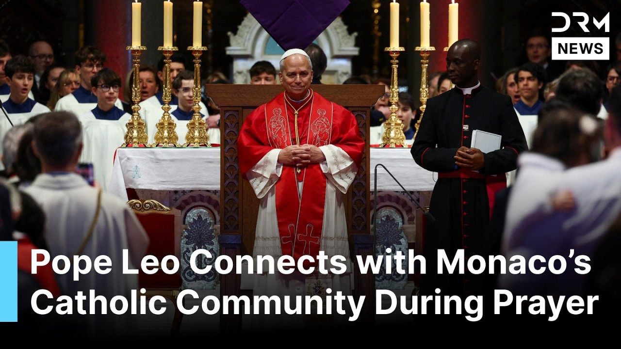 Pope Leo Meets Monaco&rsquo;s Catholic Community, Leads Prayers at Cathedral During Historic Visit | AK1G