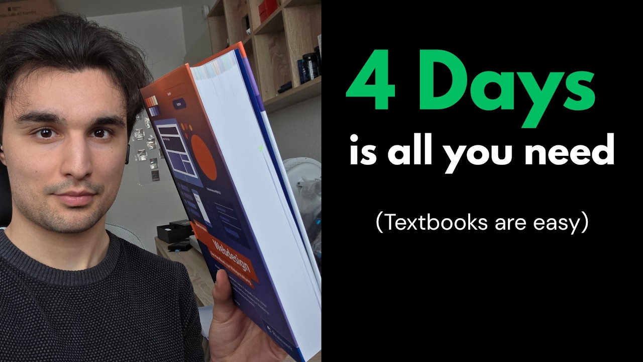 How I finished a 636 Page Textbook in 4 days (You can, too)