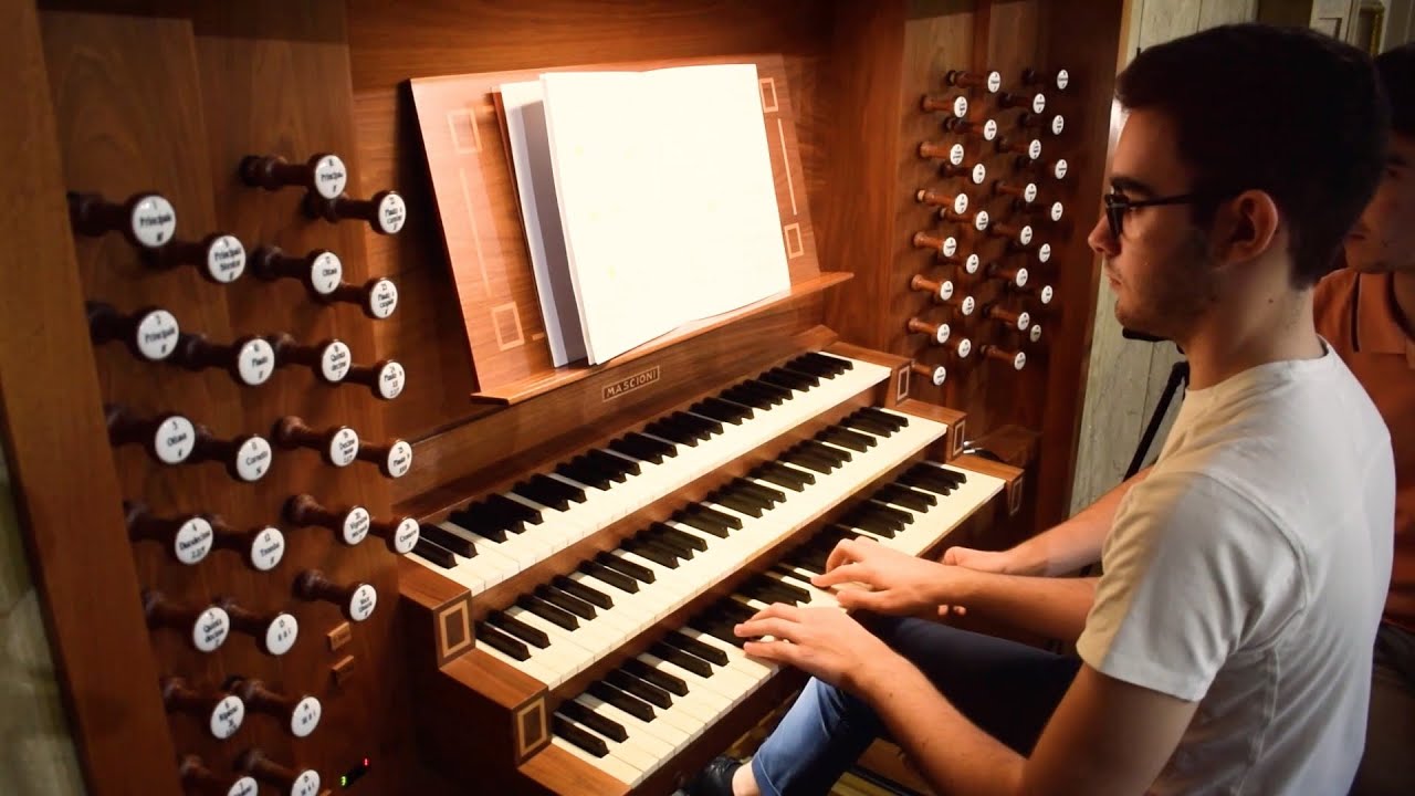 Louis Vierne - from SYMPHONY Nr. 2 - I. Allegro - Organist Francesco Botti