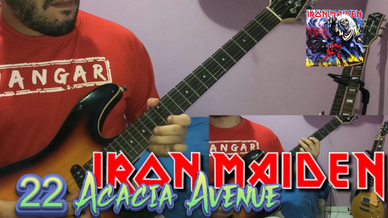 IRON MAIDEN - 22 Acacia Avenue - FULL GUITAR COVER
