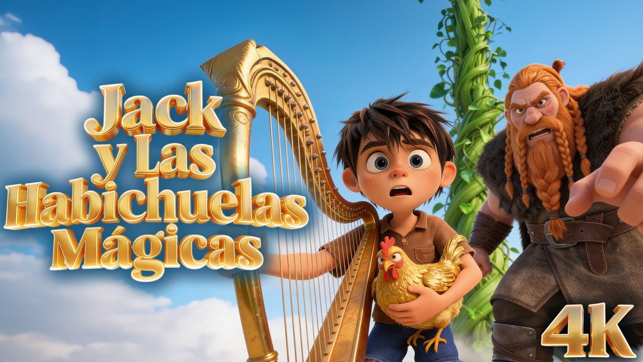 Jack las Habichuelas Mágicas 🔱 | Cuento Infantil 4K 3D | Historia para Dormir