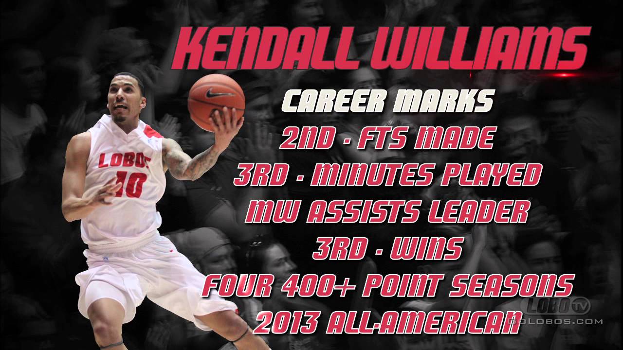 2013-14 Lobo Men's Basketball | Kendall Williams Senior Tribute