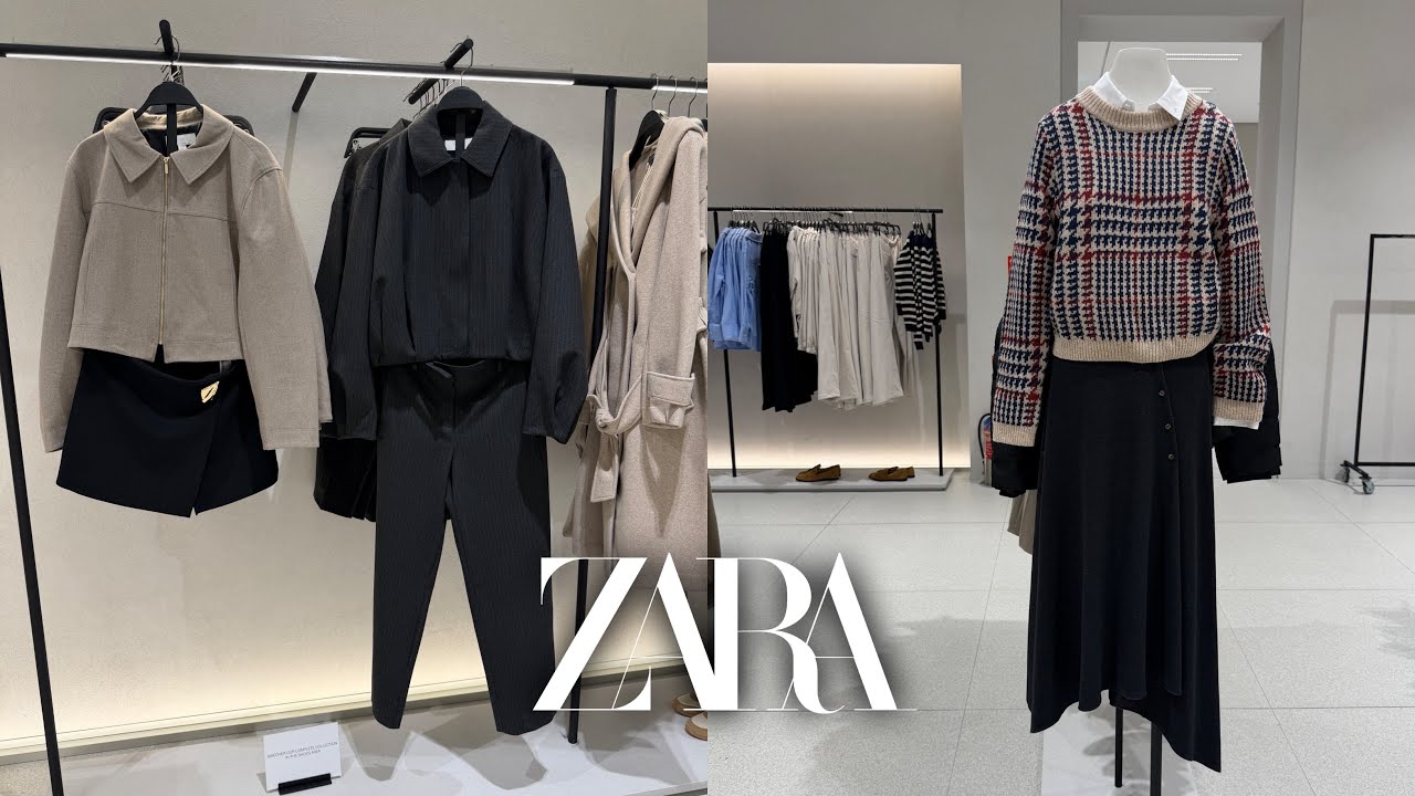 ZARA WOMEN&rsquo;S NEW💘WINTER COLLECTION 2025 / ZARA HAUL 2025🌷💋
