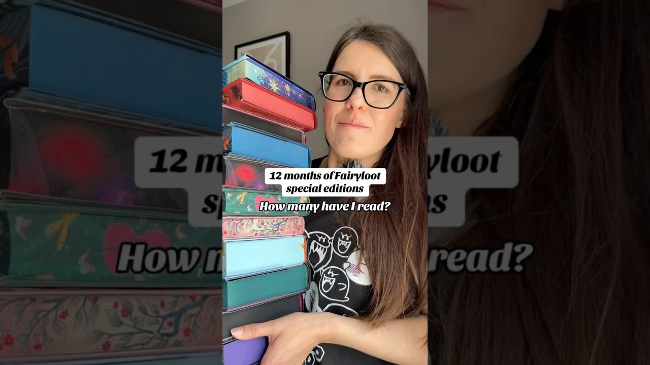 One year Fairyloot - how many of the 12 special edition books have I read? #fairyloot #booktube