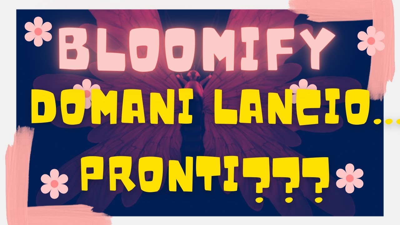 🌺BLOOMIFY🌺 DOMANI IL LANCIO SIETE PRONTI??? #dapp #defi #roi #avalanche #drip