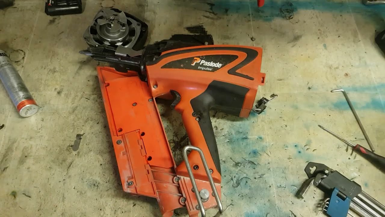 How to service and repair a Paslode PPN50CI nail gun that will not fire.