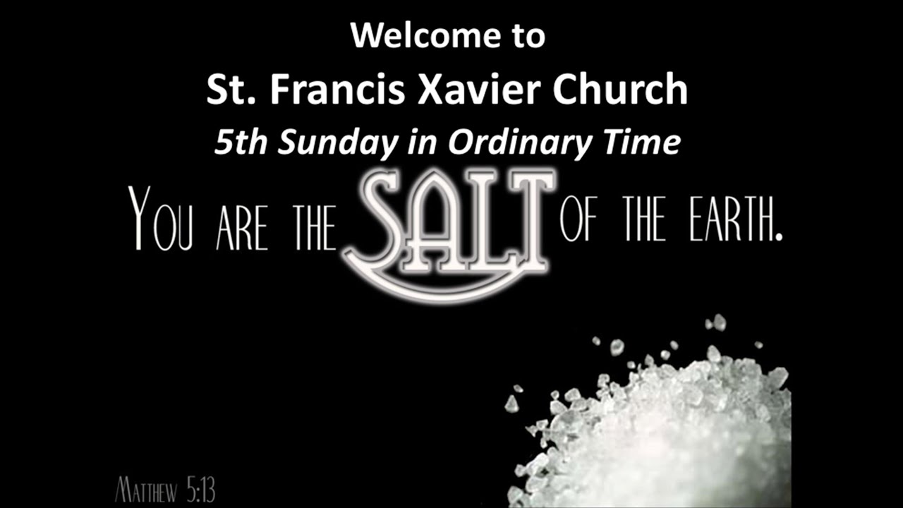 St. Francis Xavier Catholic Church, Sunday, February 8th,  2026 9:30AM