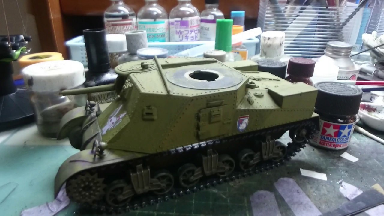 1/35 タミヤ　M3グラント　足回り編