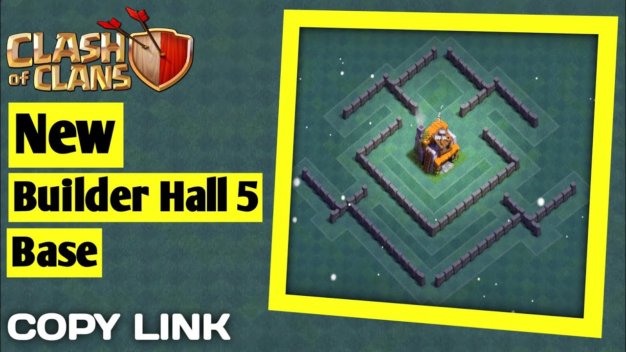 New Best BH5 Trophy[Defence] Base 2023!!! Builder Hall 5 Trophy Base Design-COC