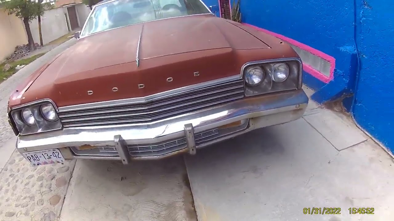 Dodge Monaco 1974 cold start