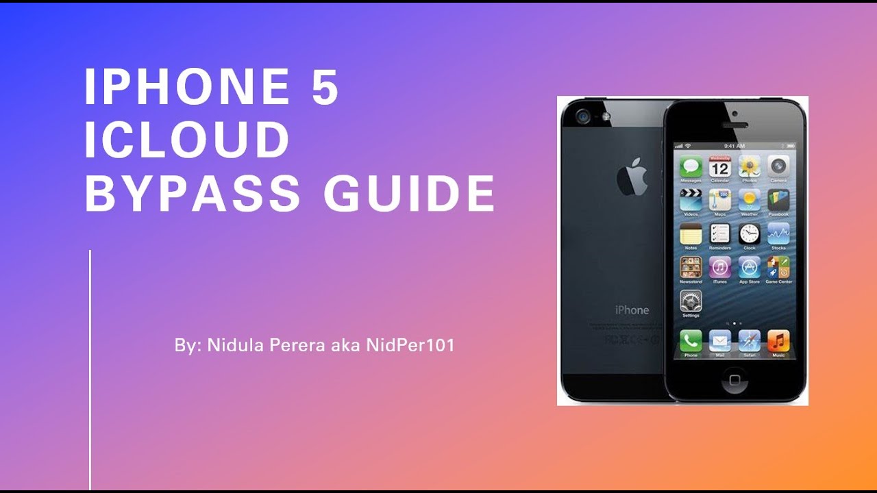 iPhone 5 iCloud Bypass UNTETHERED Full Bypass Guide Quick and Simple 2024