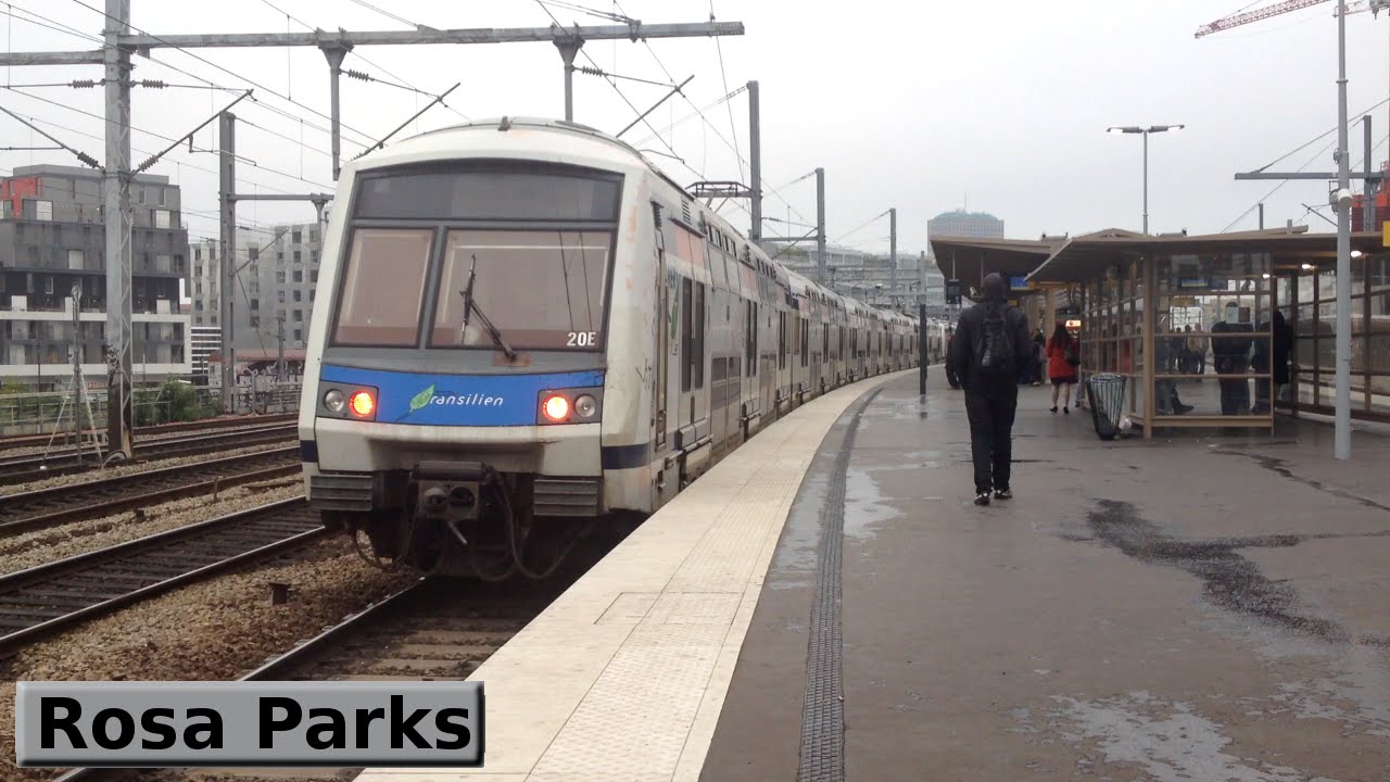 RER E | Париж : Ро́за Паркс ( SNCF Z50000 - Z22500 )