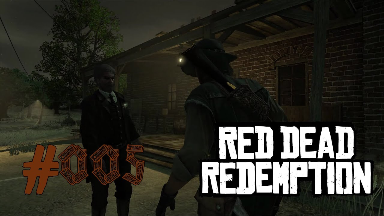Red Dead Redemption #005 Nachtschicht und Kühe zusammen treiben