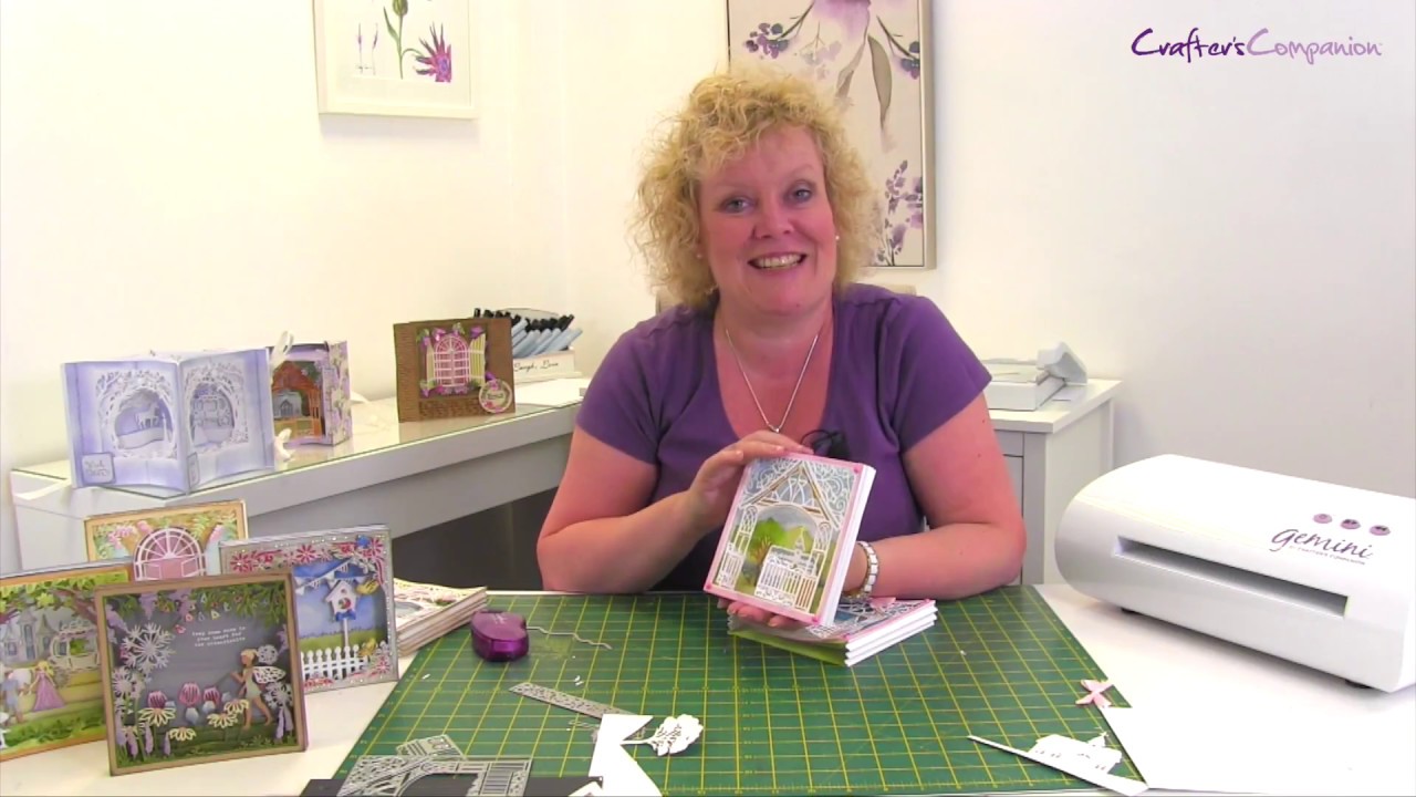 Gemini Create a Card Build a Scene -  Kissing Gate Tutorial