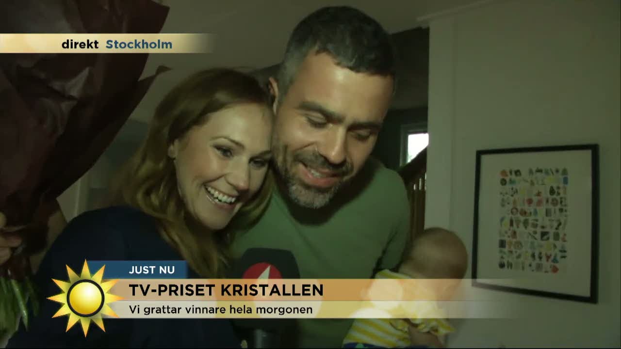 Efter Kristallen: Hemma hos familjen Zackari - Nyhetsmorgon (TV4)