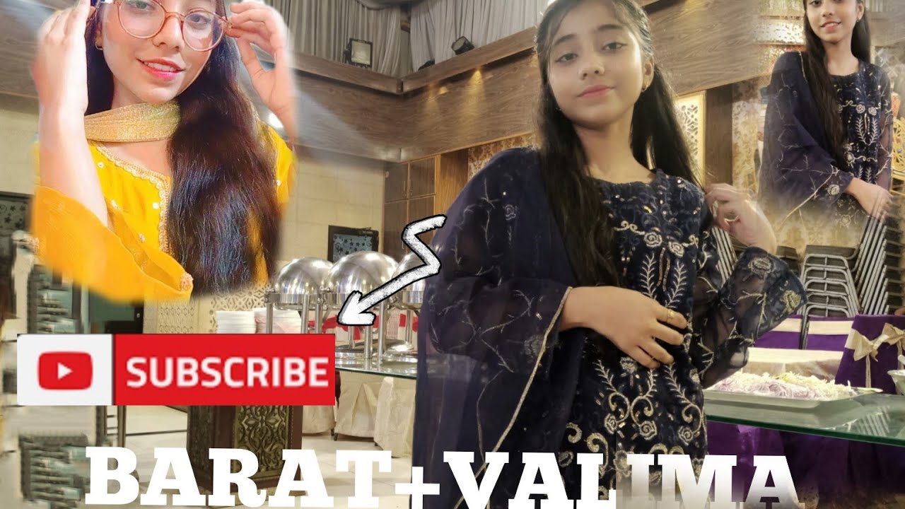Barat + Valima vlog❤ ||Sania ali nawab || #like #share #subscribe #like