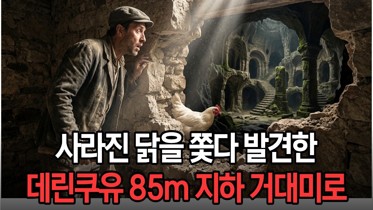 [성경미스터리]집 수리하다 사라진 '닭'들이 안내한 곳... 지하 85m 아래 숨겨진 거대 도시의 정체