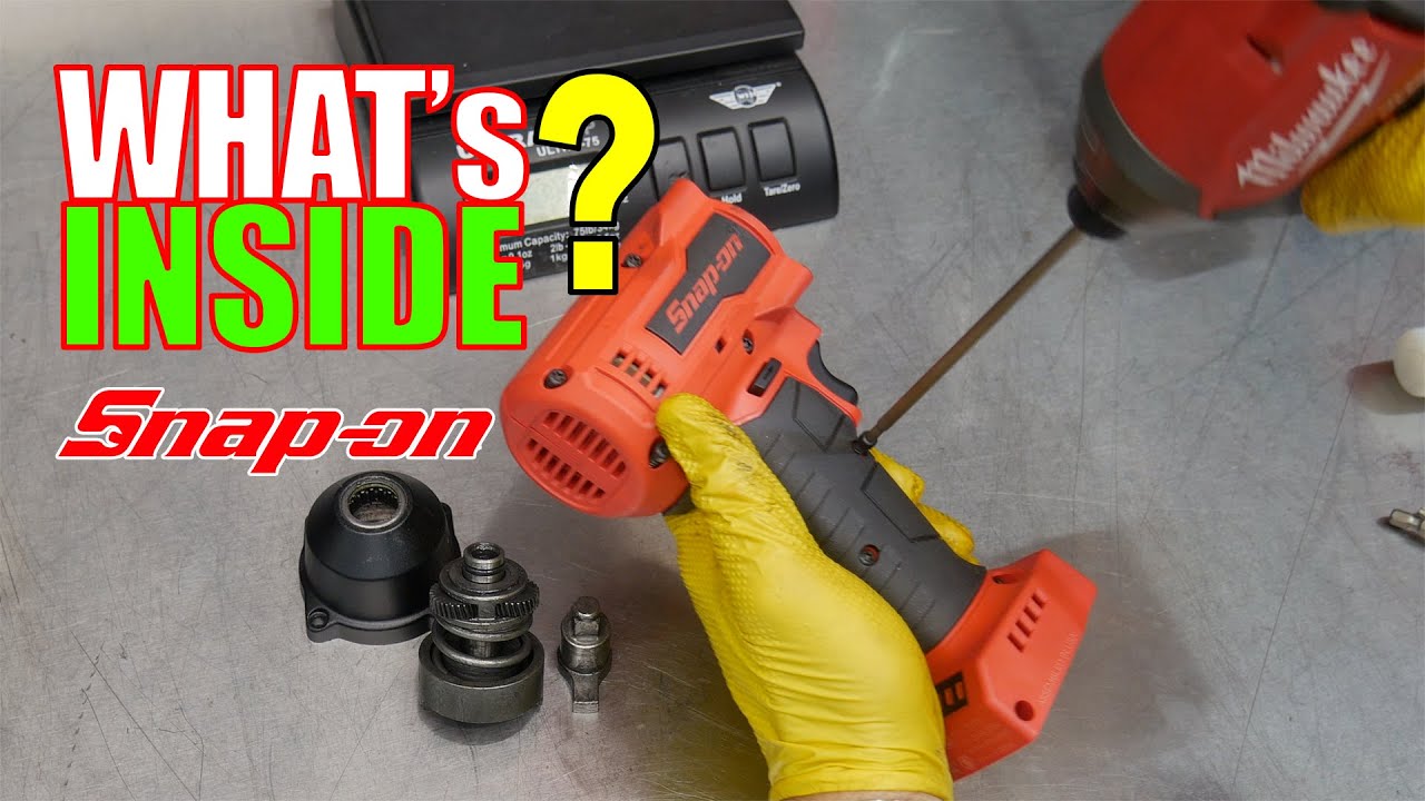 WHAT'S INSIDE? $900 Snap-On Tools CT9010 Brushless Impact Wrench