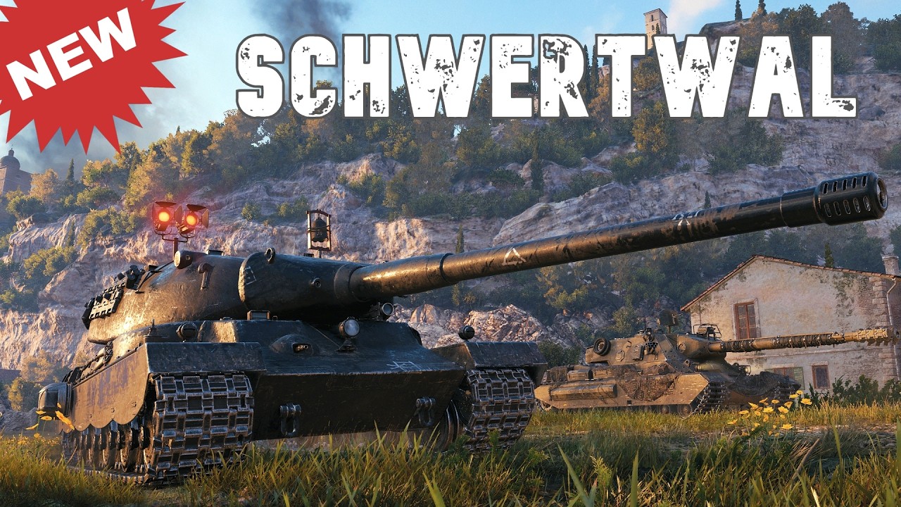 World of Tanks Schwertwal - Tier X Reward German Heavy Tank.
