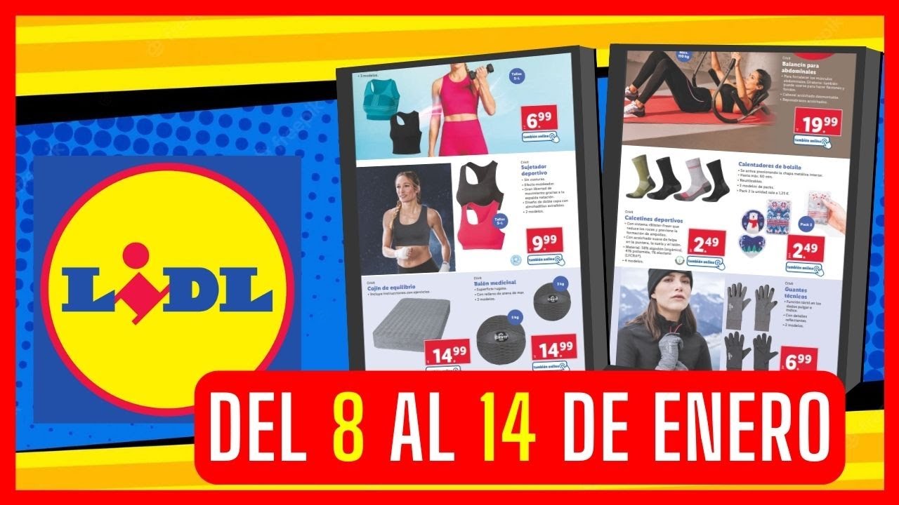 💯OFERTAS en LIDL esta SEMANA!!! del 8 al 14 de ENERO