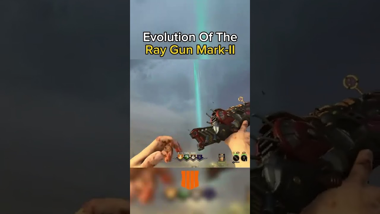 Evolution of the Ray Gun Mk-2 #zombies #gaming #cod #codzombies #codzombies #blackops2 #callofduty