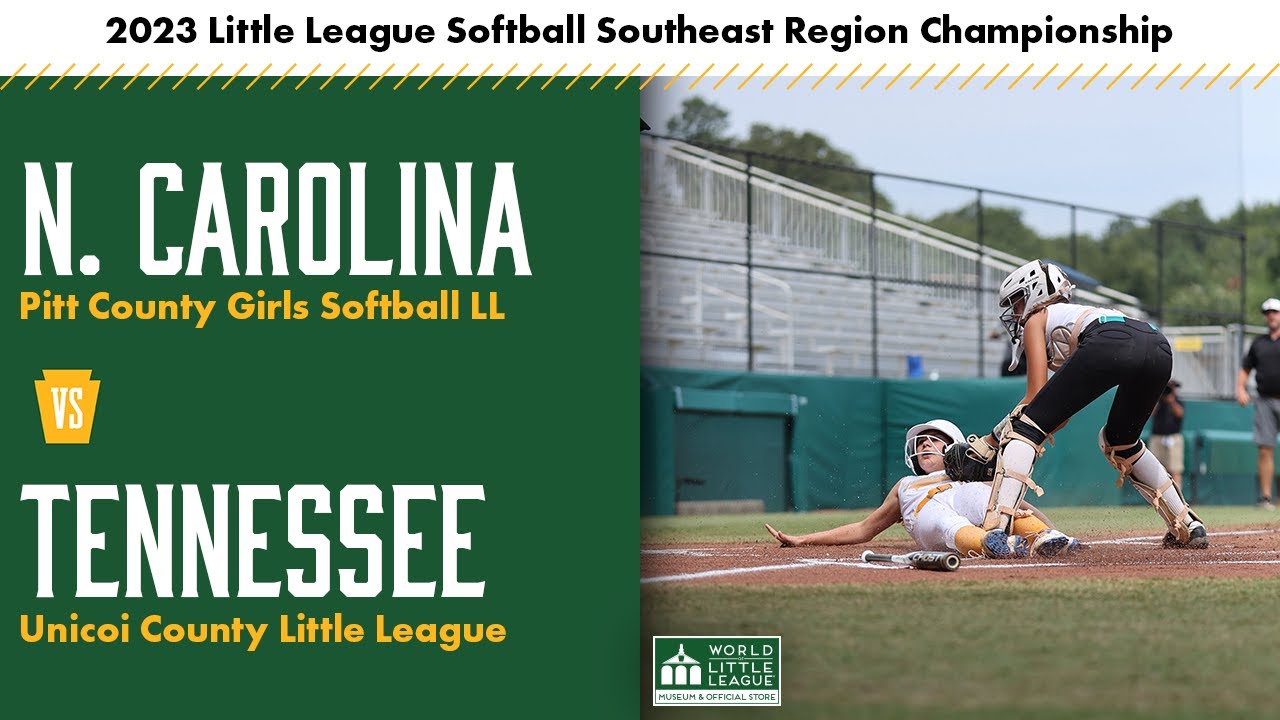 2023 Little League Softball Southeast Region Championship: North Carolina vs Tennessee