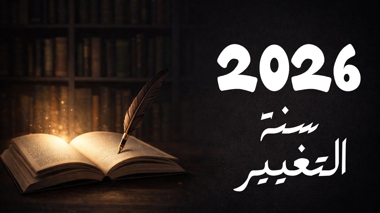2026 - سنة التغيير والإبداع - (مراجعة 2025 + أهداف 2026 | خطط السنة الجديدة)