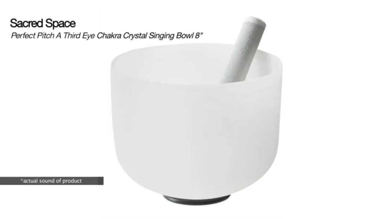 Sacred Space Perfect Pitch A Third Eye Chakra Crystal Singing Bowl 8