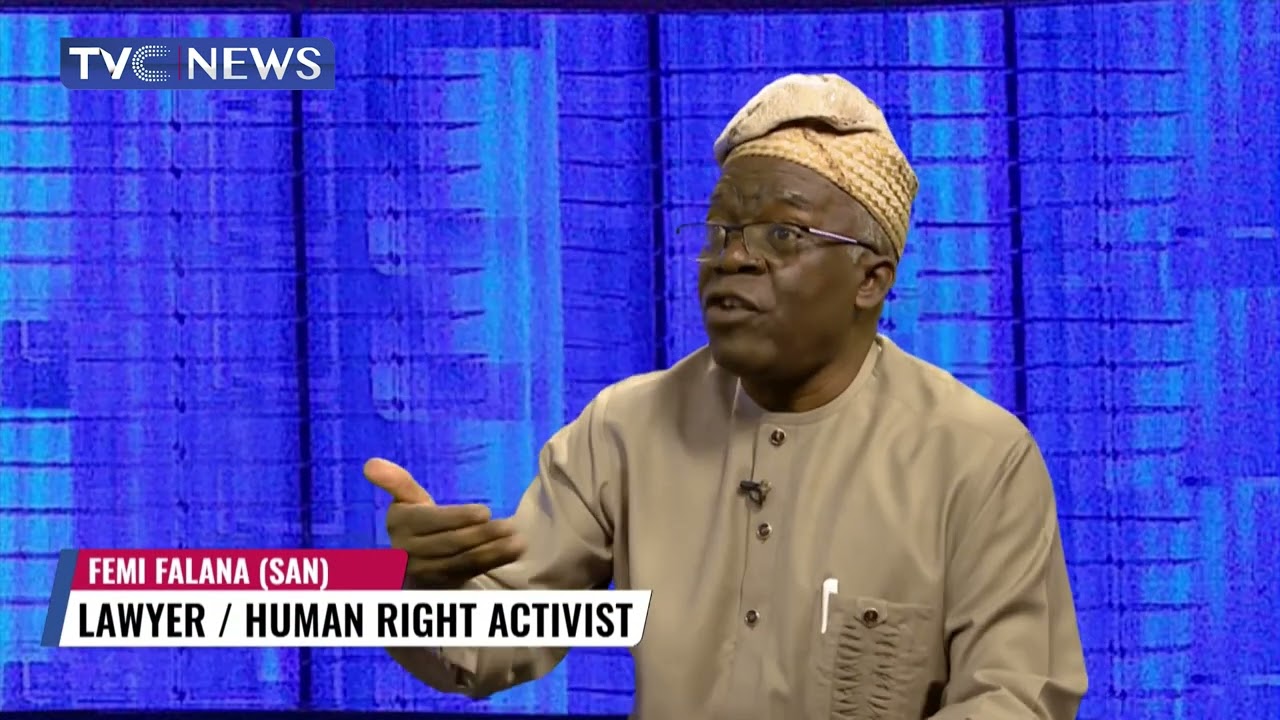 (WATCH) Femi Falana Analyses Zamfara Gov. Order to Citizens to Acquire Gun license