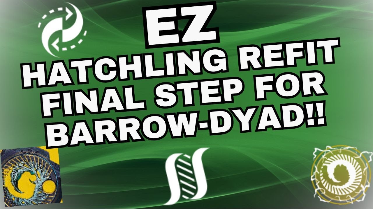 EASY Barrow Dyad Hatchling Catalyst Completion FINAL STEP! DO THIS NOW! #destiny2 #gaming