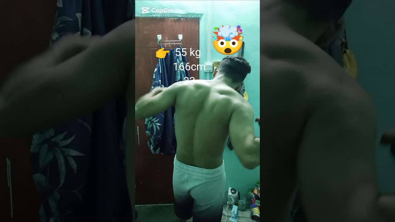 weight 55kg height 166cm age 23 Amirfitness🇵🇰 #motivation #hardworkworks