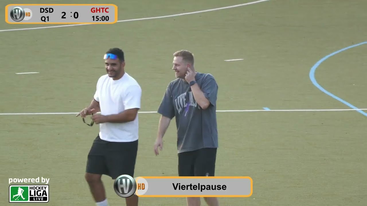 2. Feldhockey Bundesliga Herren DSD Düsseldorf vs. Gladbacher HTC 19.08.2025 RE-Livestream