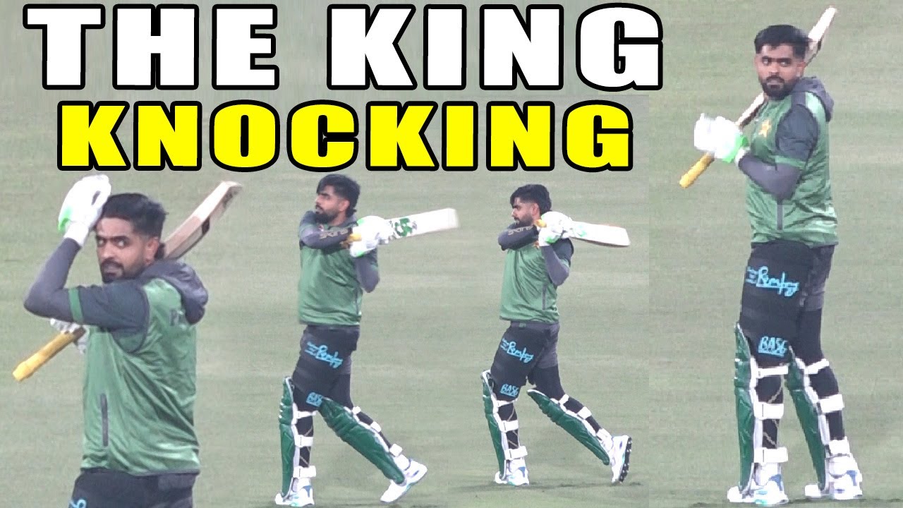 Babar Azam Exclusive Knocking Practice before 1st T20