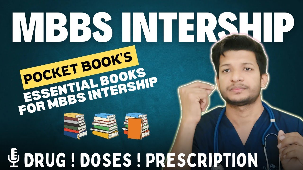 📚 Must-Have Pocket Books for MBBS Internship | Prescription Guide + FMGE Prep | @DrShubhamMpWale