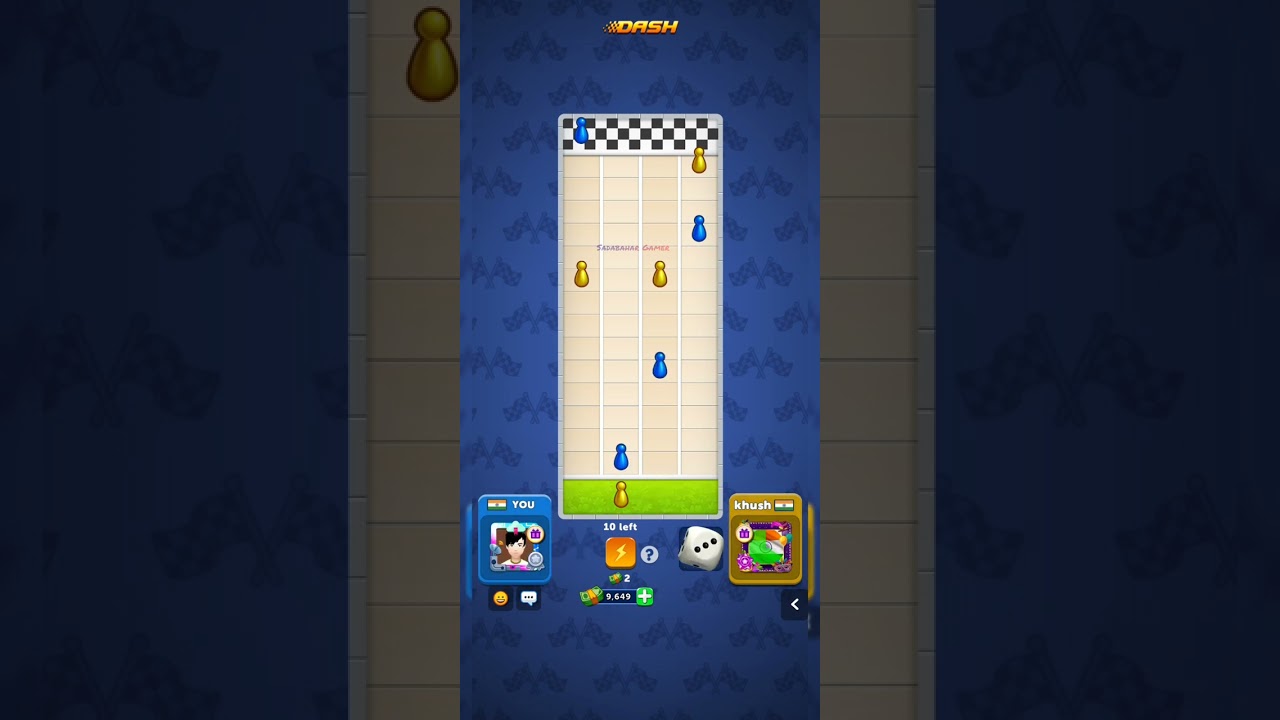 Ludo Club Dash Mode 2 Player Match | Gameplay 27 | Sadabahar Gamer