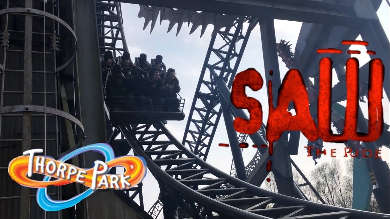 Saw: The Ride Off-Ride Footage Thorpe Park Resort