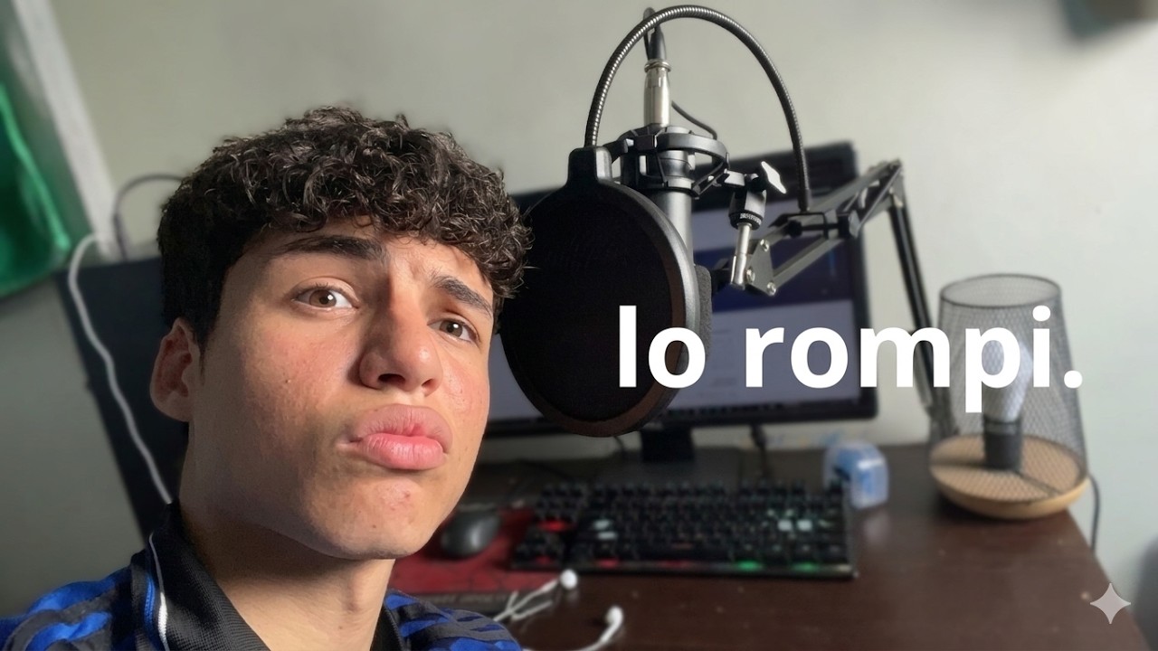 Compré un micrófono profesional y no sé ni cómo se agarra xd !
