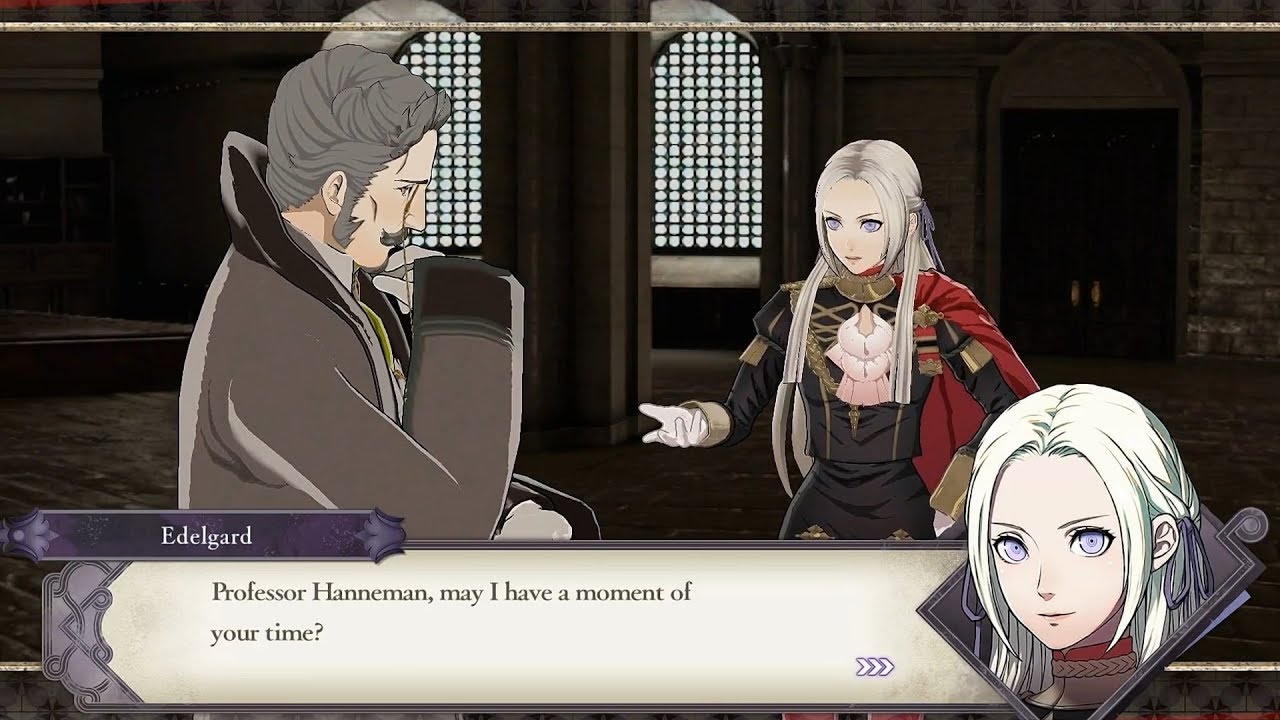 Edelgard & Hanneman Support Conversations  - Fire Emblem: Three Houses [Switch]