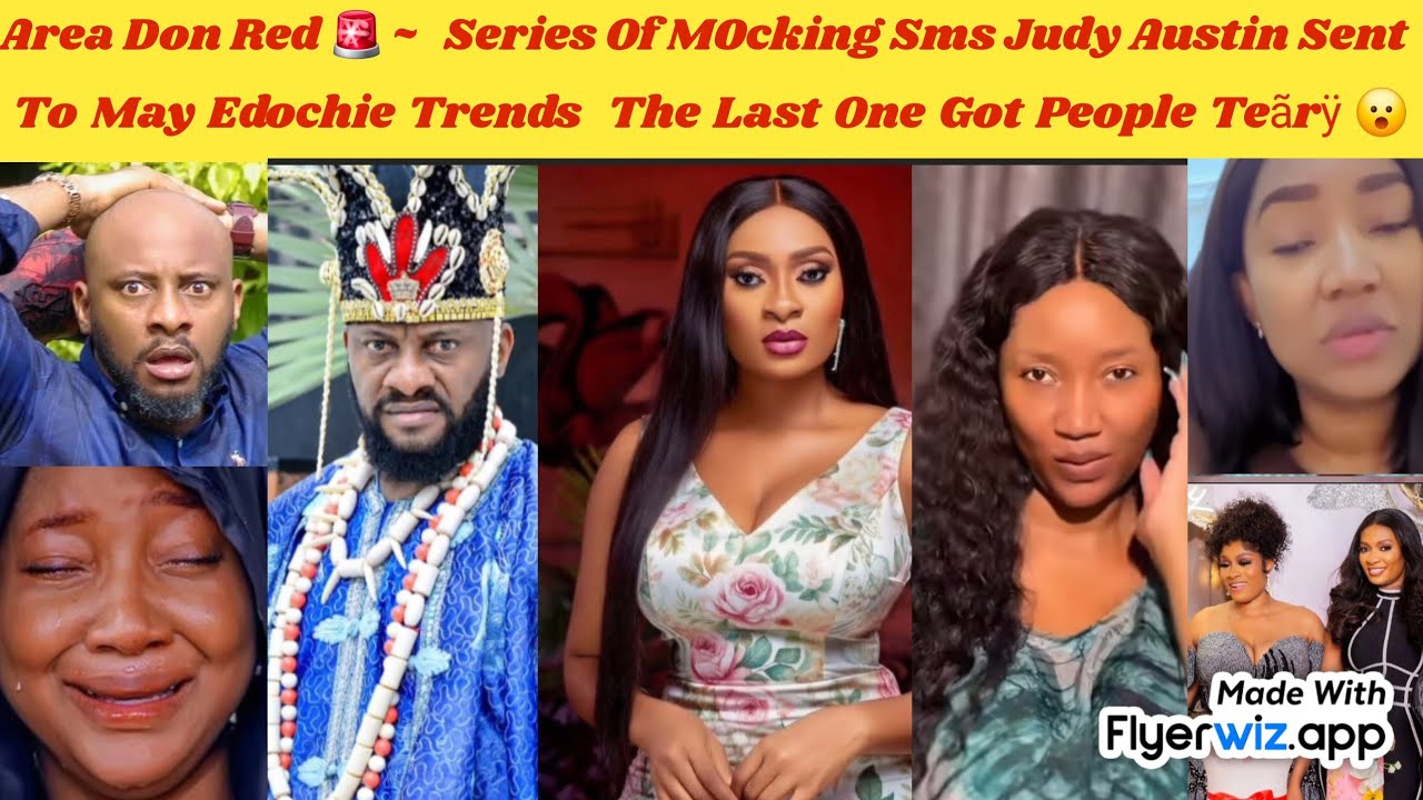 AREA DON RED 🚨 ~ SERIES OF M0CKIÑG SMŜ JUDY AUSTIN SENT TO MAY EDOCHIE TRENDS THE LAST NOT NICE
