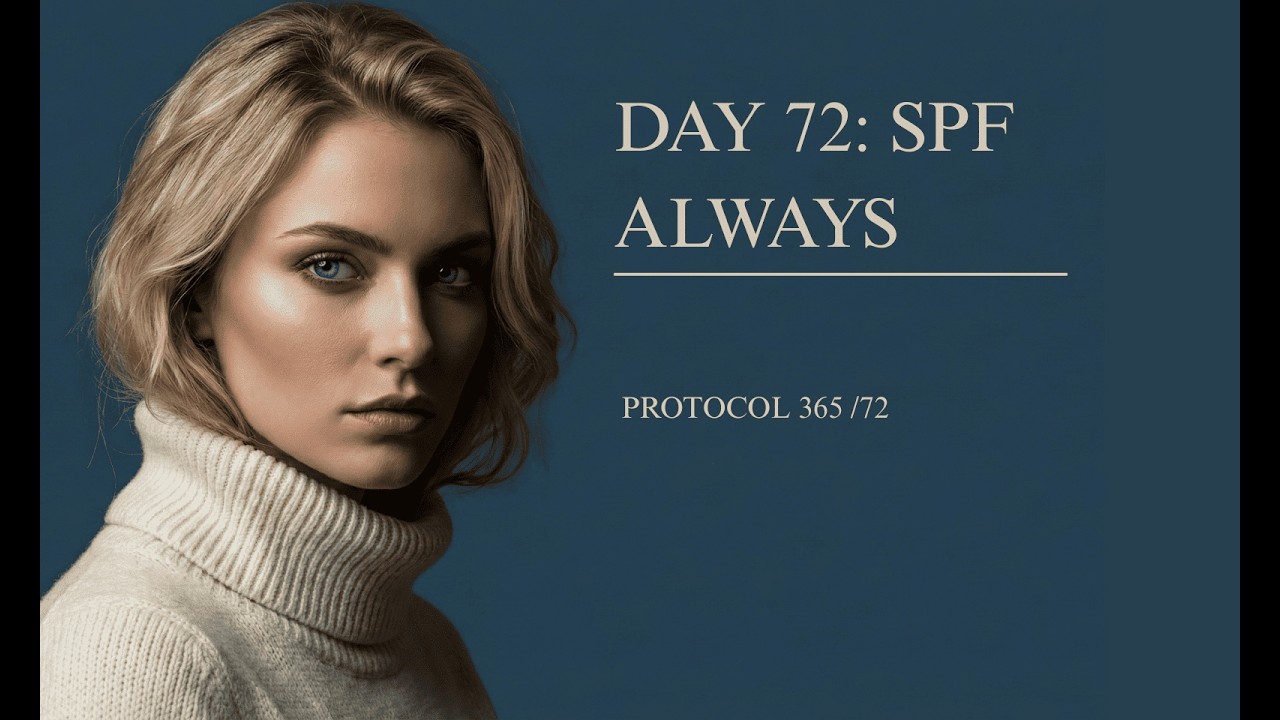 Day 72: The Sunscreen Rule