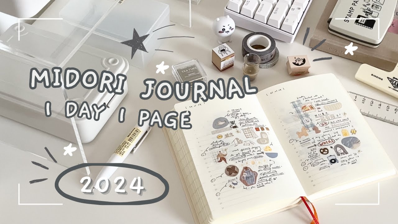 2024 journal flip through 🤍 [part 1]
